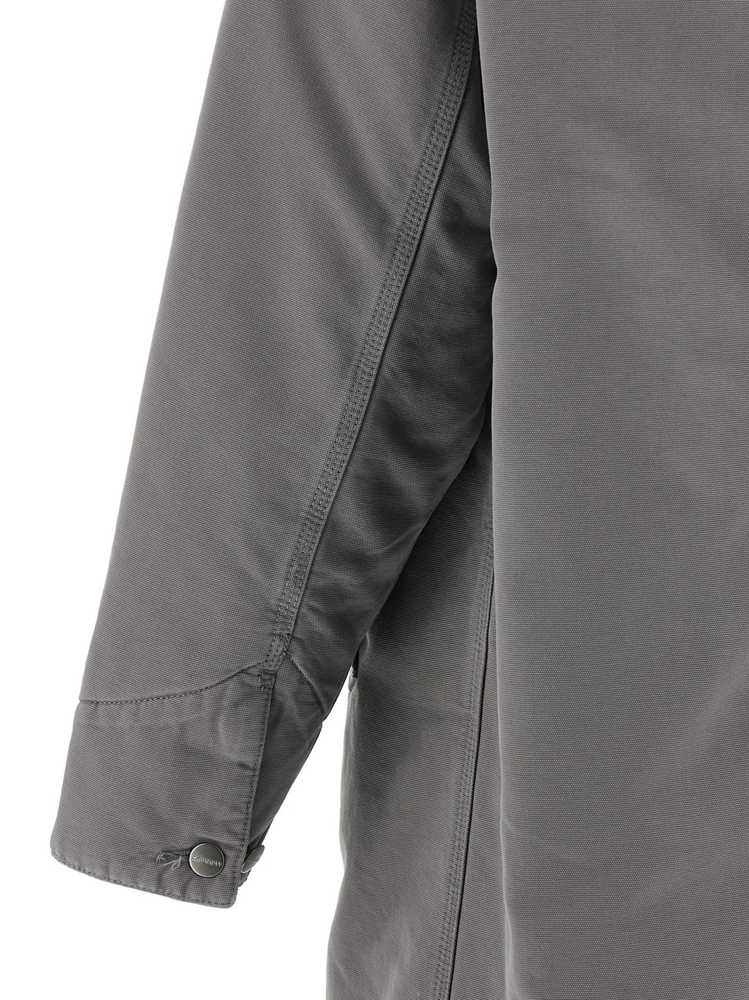 Carhartt Wip Gray Cotton Coat