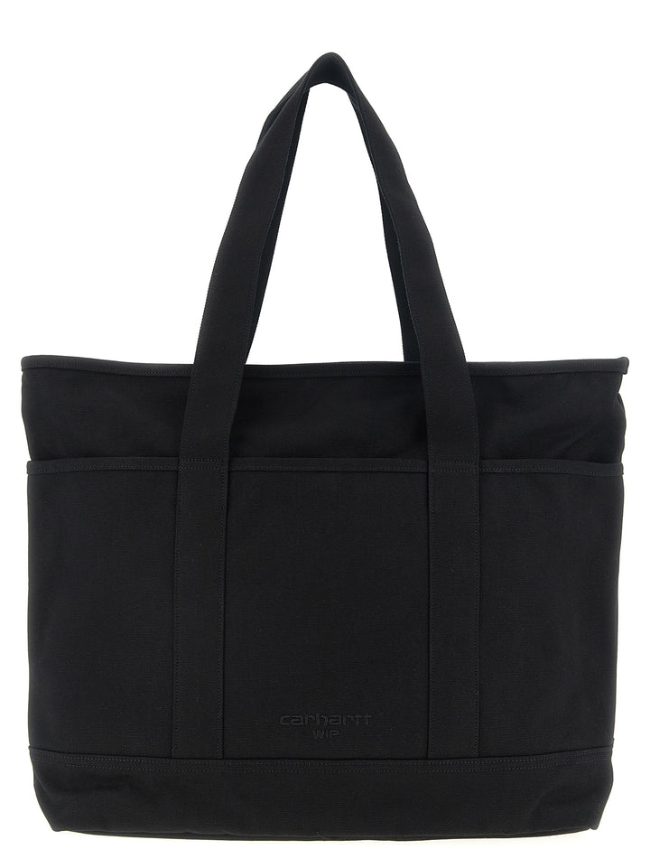 Carhartt Wip Black Cotton Tote Bag
