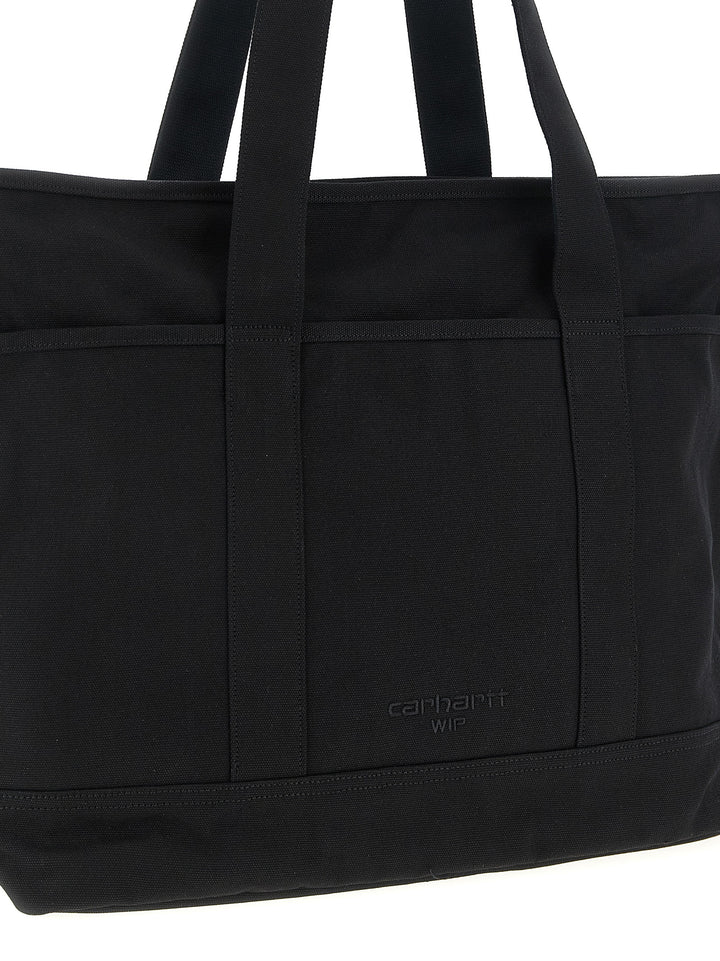 Carhartt Wip Black Cotton Tote Bag