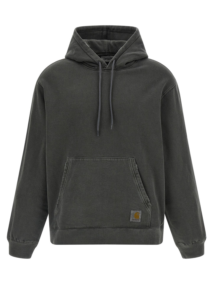 Carhartt Wip Black Cotton Sweatshirt