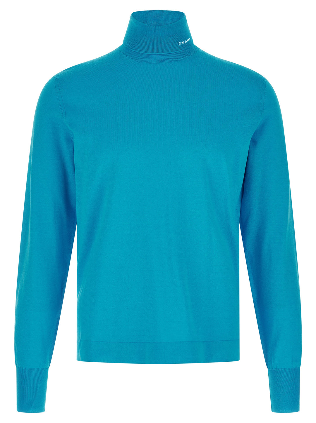 Prada Blue Cotton Cardigan