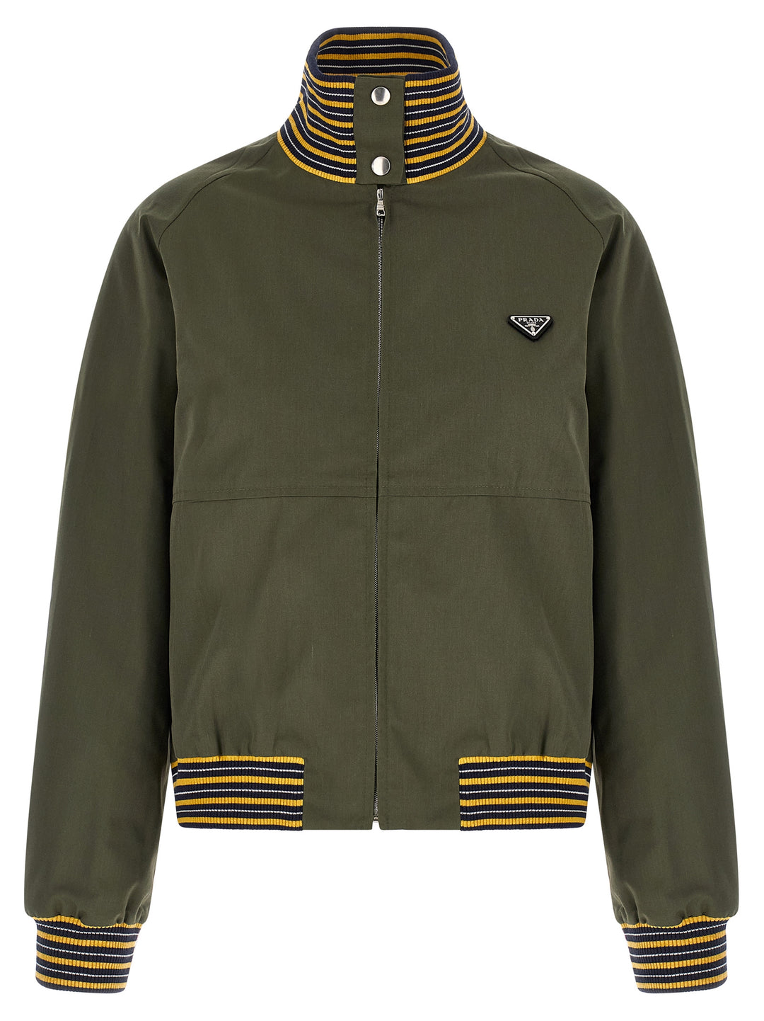 Prada Bicolor Polyester Bomber