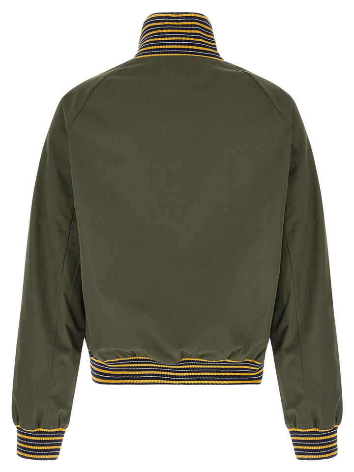Prada Bicolor Polyester Bomber