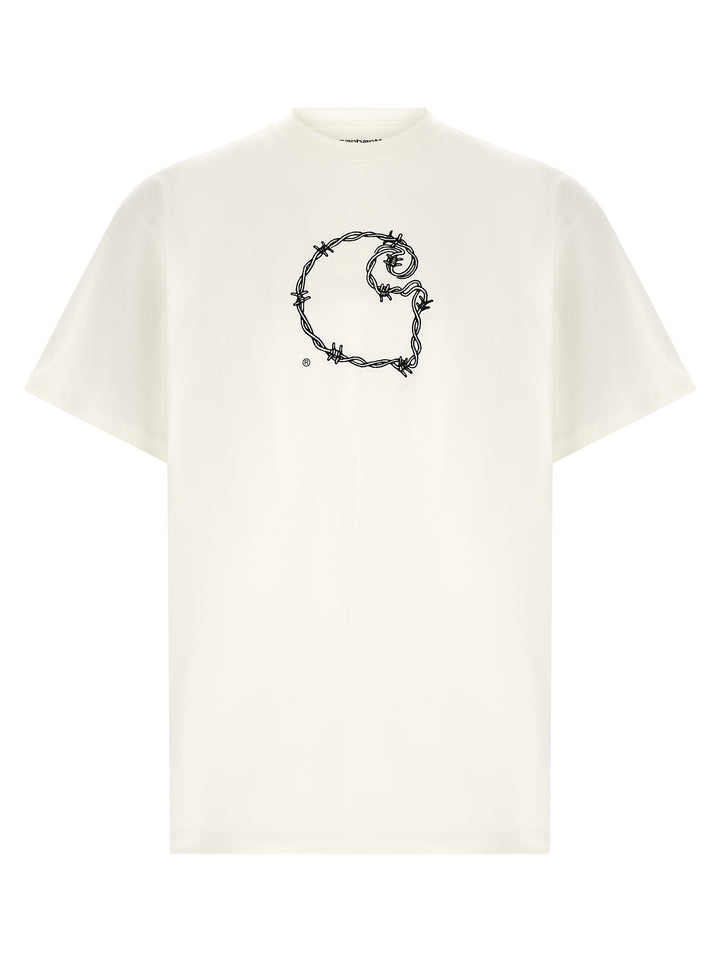 Carhartt Wip White Organic Cotton T-Shirt