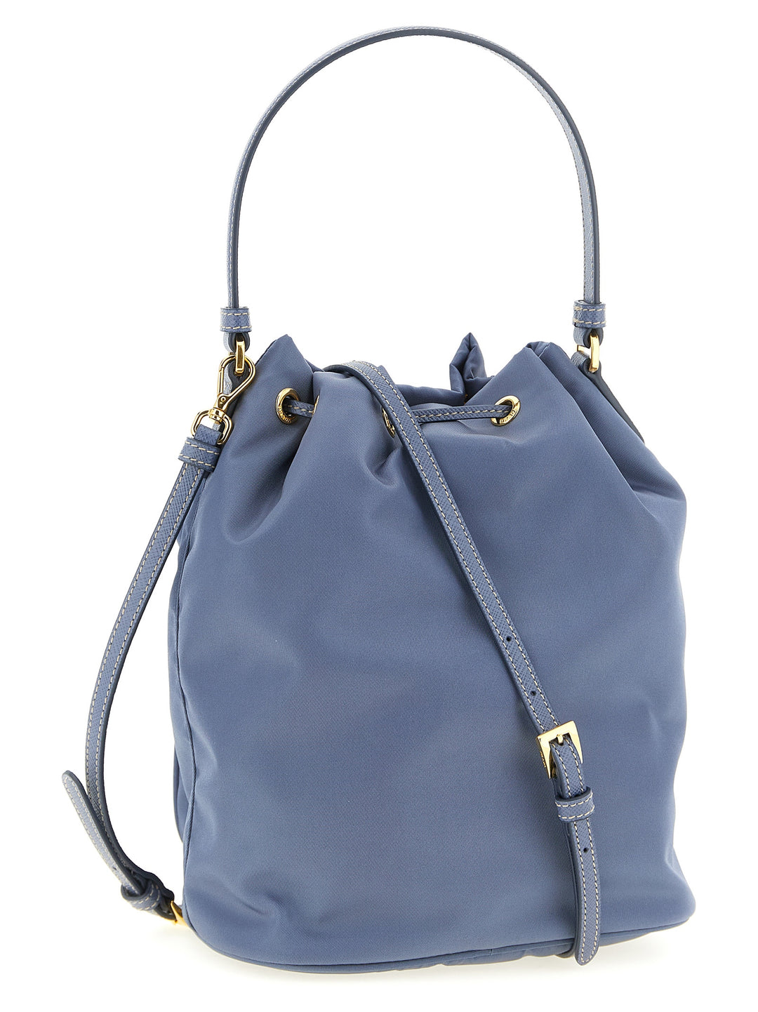 Prada Blue Recycled Polyamide Handbag
