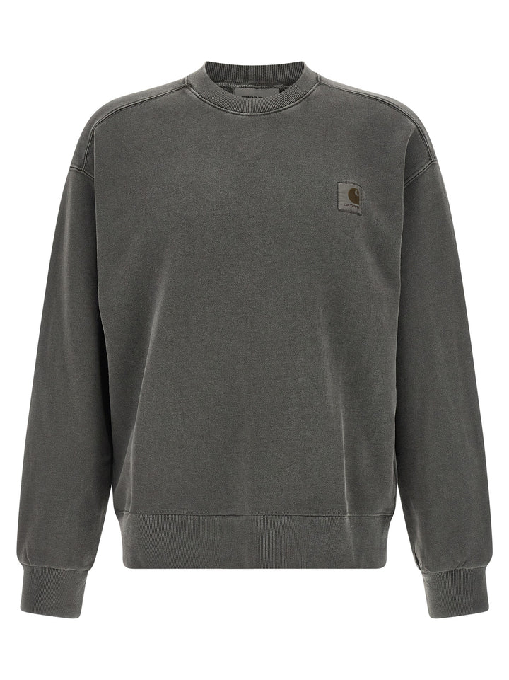 Carhartt Wip Black Cotton Sweatshirt