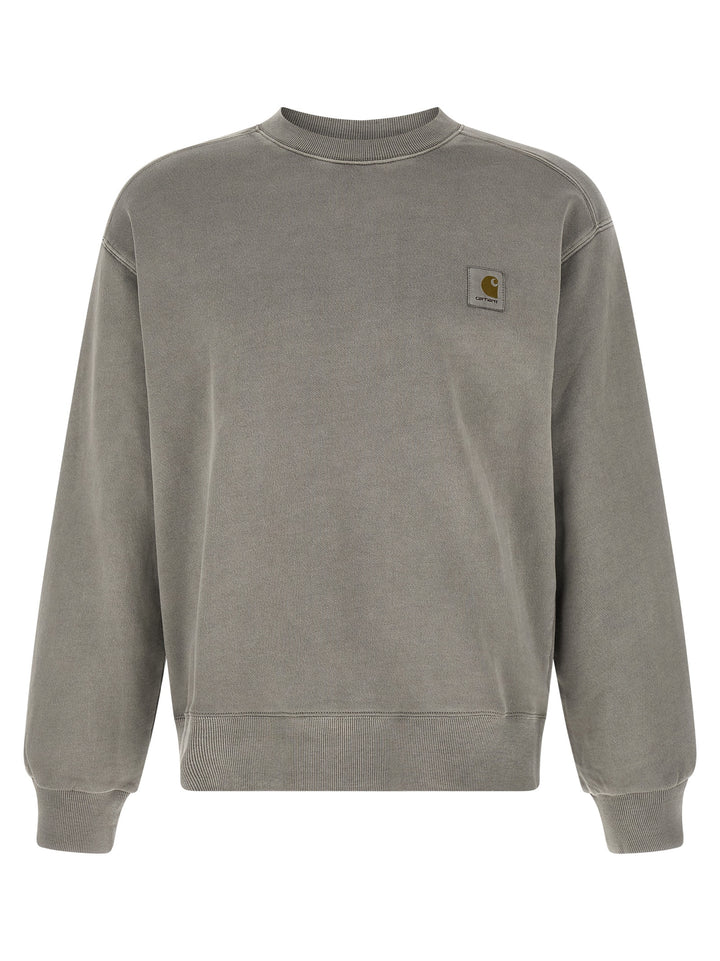 Carhartt Wip Gray Cotton Sweatshirt