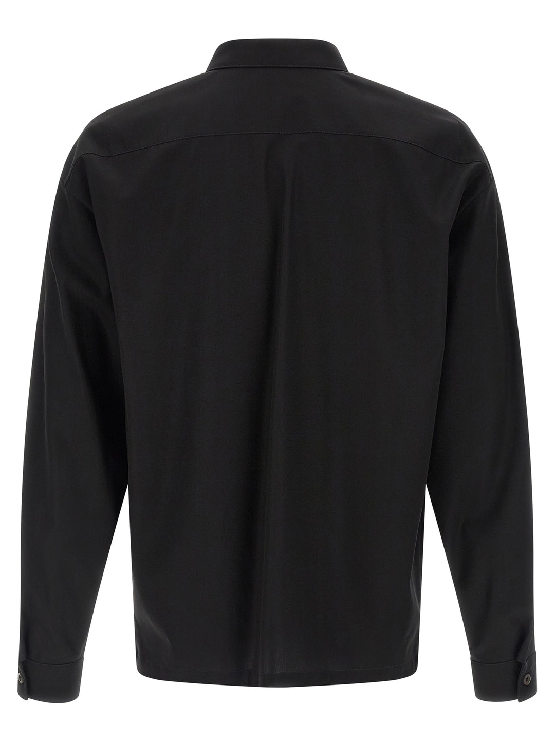 Prada Black Cotton Blouse