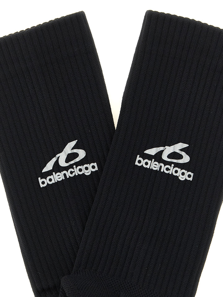 Balenciaga Black Polyamide Socks