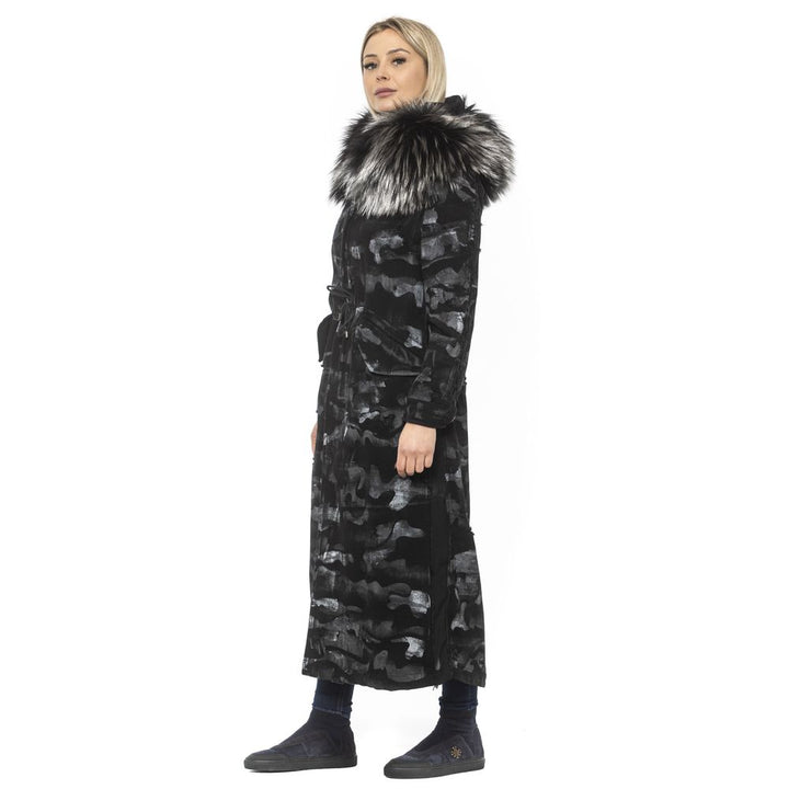 Mr&amp;Mrs Italy Black Cotton Women Jacket