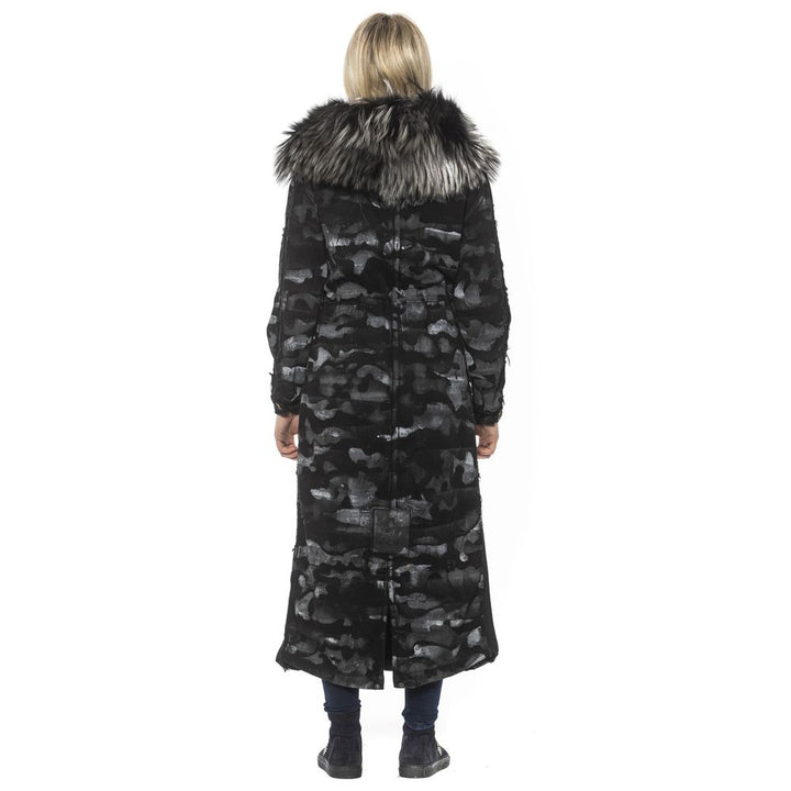 Mr&amp;Mrs Italy Black Cotton Women Jacket