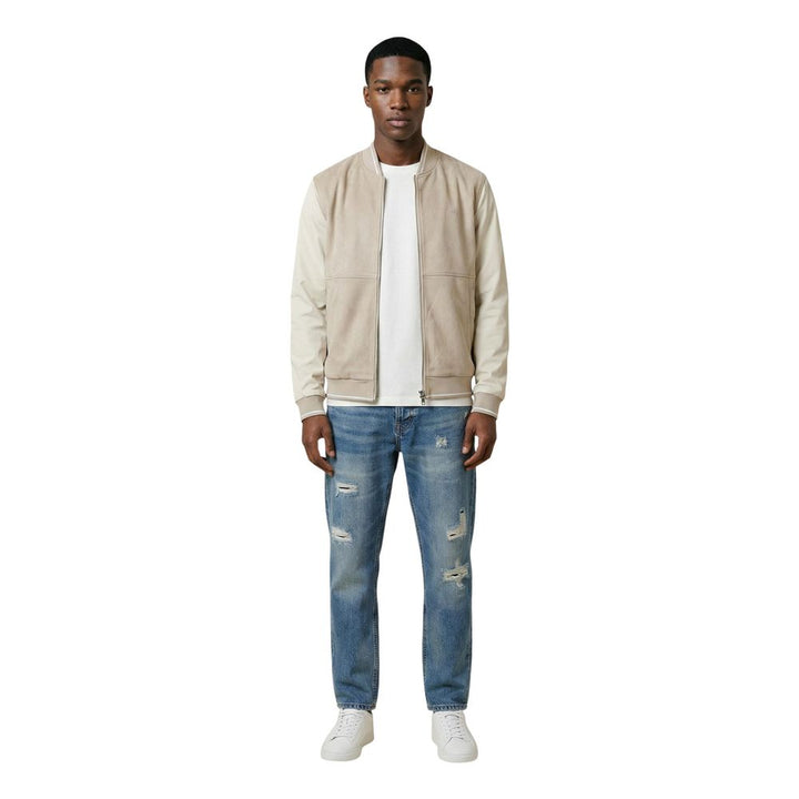 Antony Morato Beige Polyester Bomber