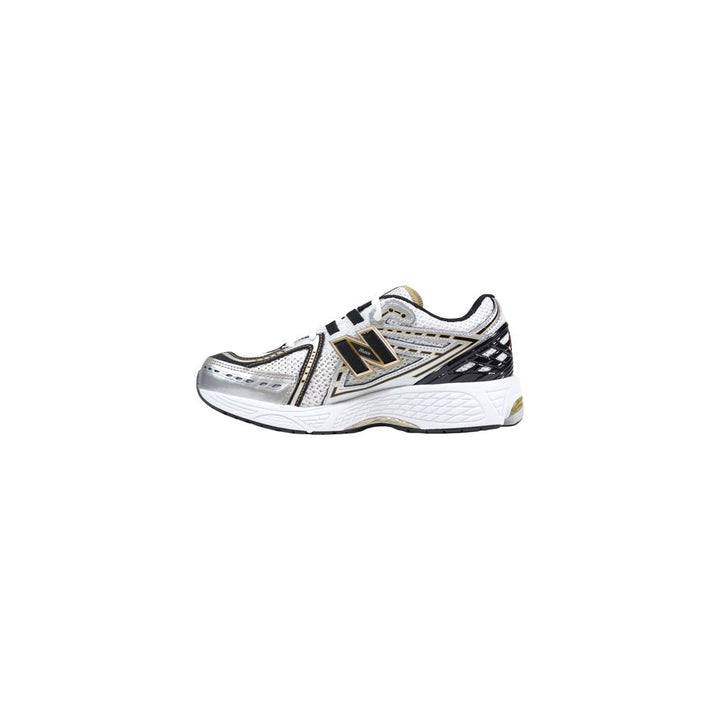 New Balance Silver Synthetic Athletic Sneakers