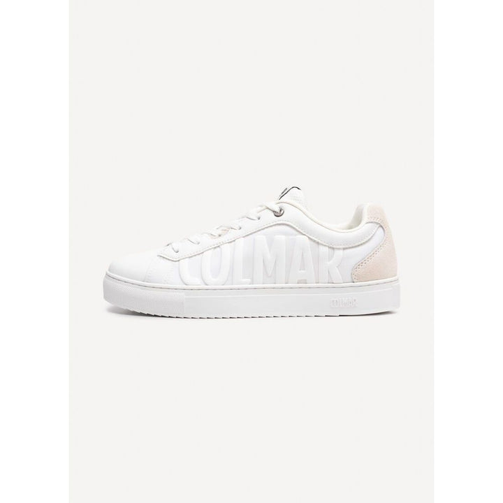 Colmar White Nylon Low Top Sneakers