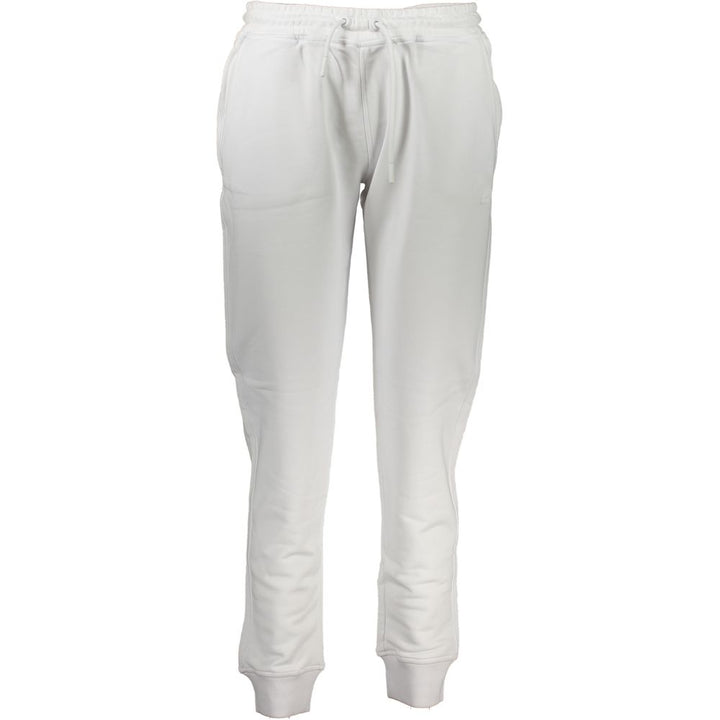 K-WAY White Cotton Women Sweatpants