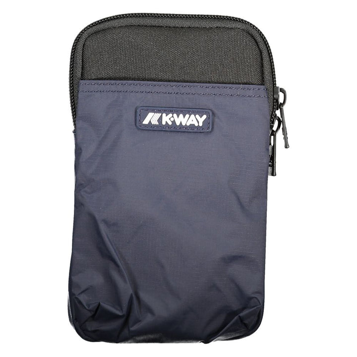 K-WAY Blu Polyester Men Shoulder Bag