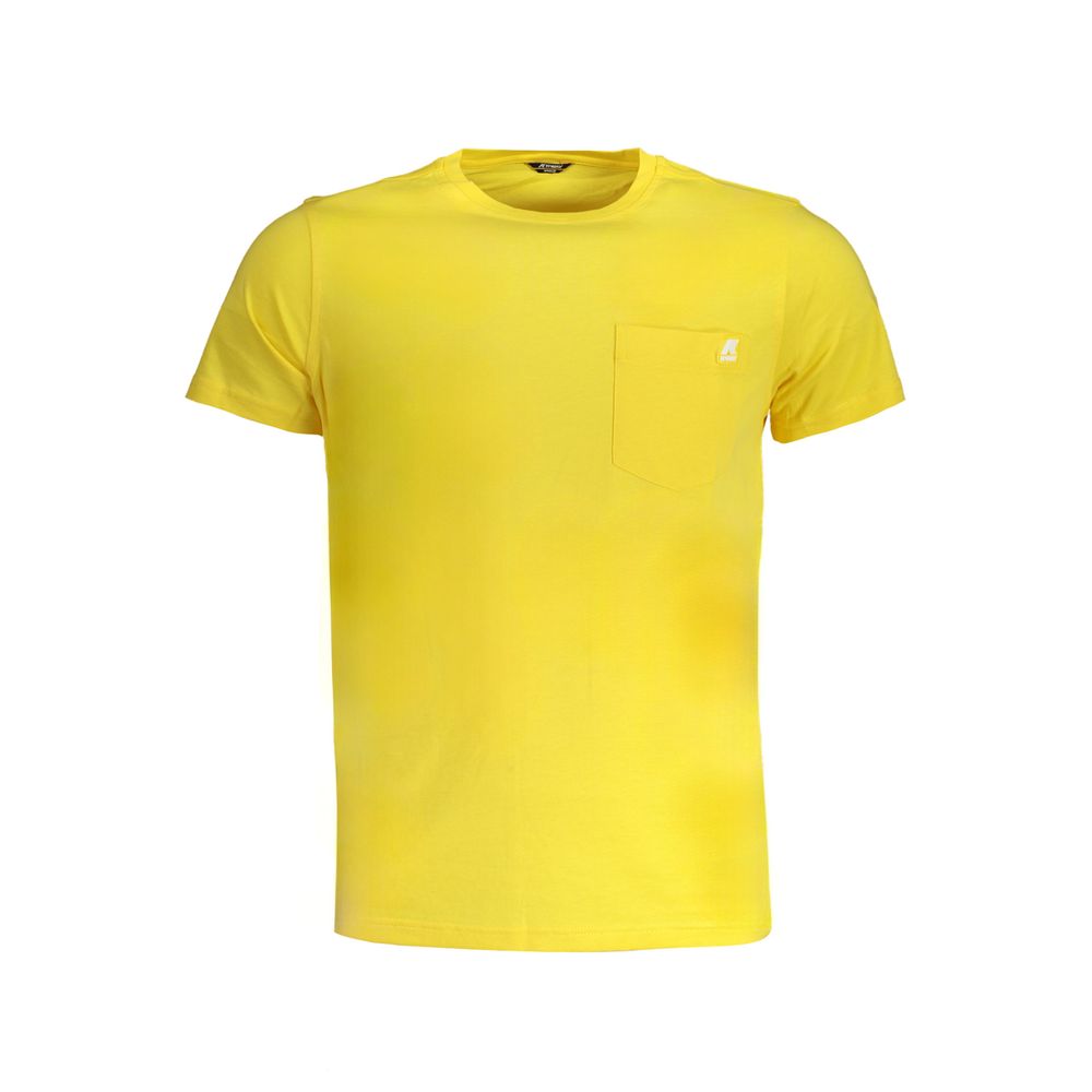 K-WAY Giallo Cotton Men T-Shirt