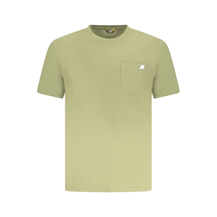 K-WAY Verde Cotton Men T-Shirt