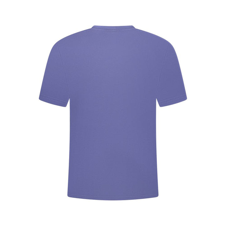 K-WAY Blue Cotton Men T-Shirt