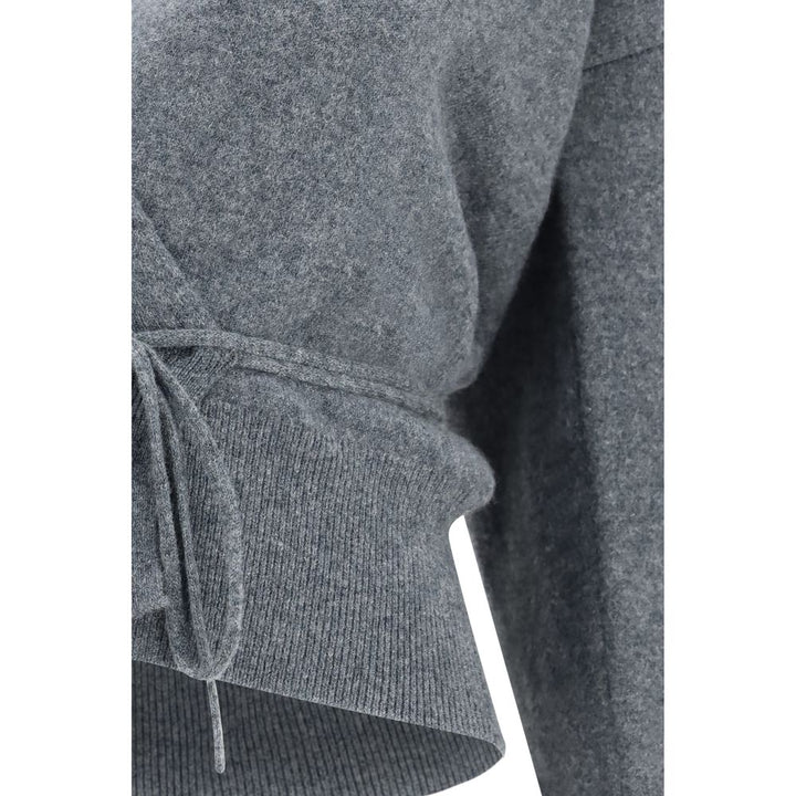 Extreme Cashmere Gray Cashmere Cardigan