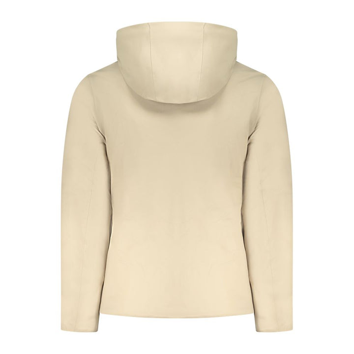 K-WAY Beige Polyester Men Jacket