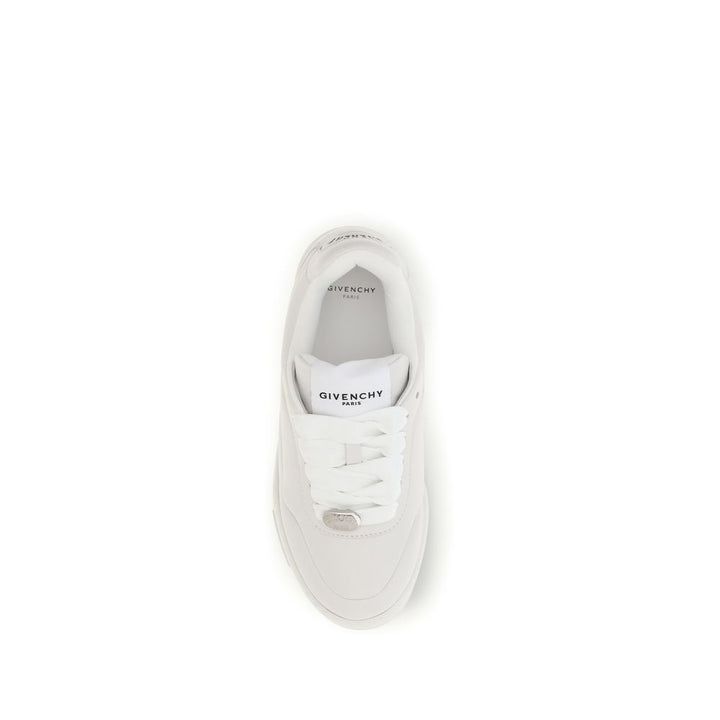 Givenchy White Lamb Ovis Aries Low Top Sneakers