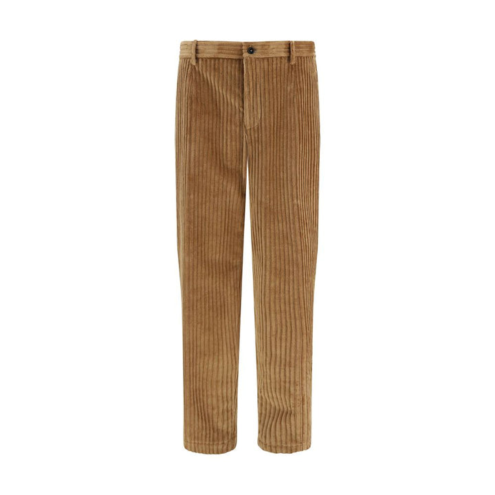 Dolce &amp; Gabbana Brown Cotton Casual Pants