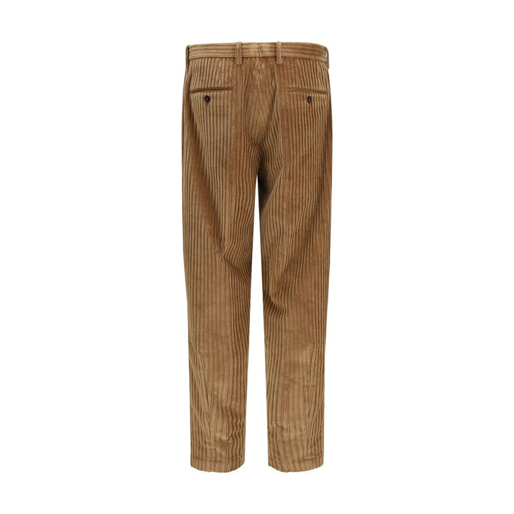Dolce &amp; Gabbana Brown Cotton Casual Pants