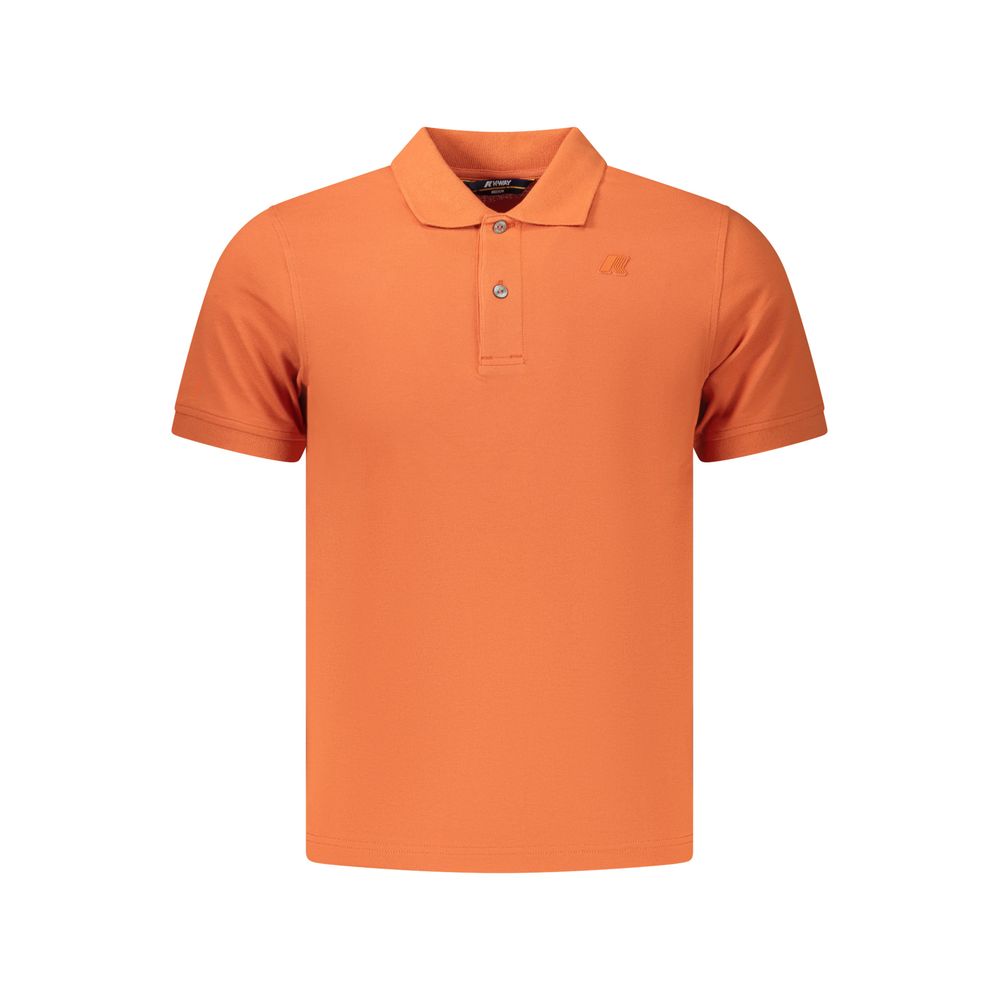 K-WAY Orange Cotton Men&
