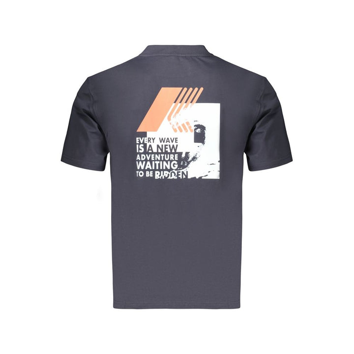 K-WAY Blue Cotton Men&