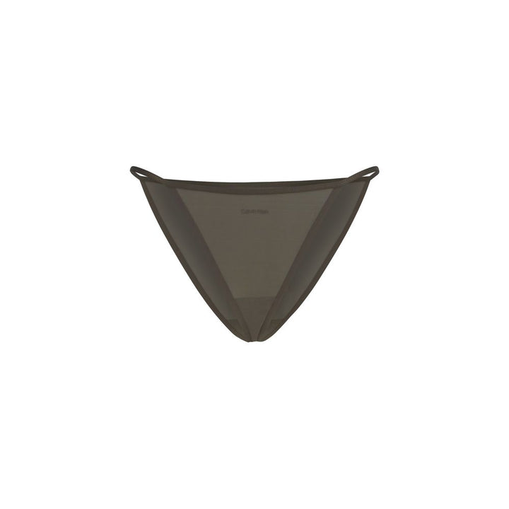 Calvin Klein Gray Nylon Pantie