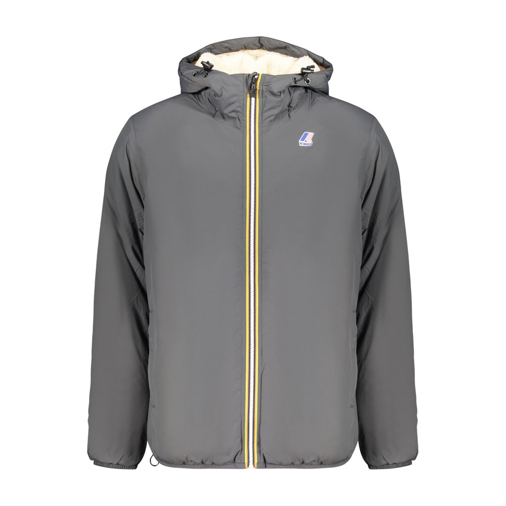 K-WAY Grey Polyamide Men&