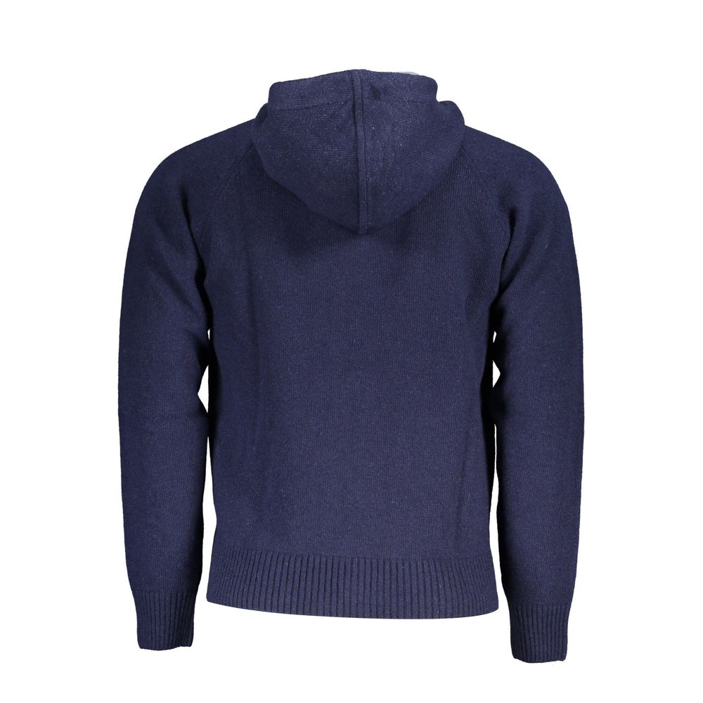 K-WAY Blue Wool Men&
