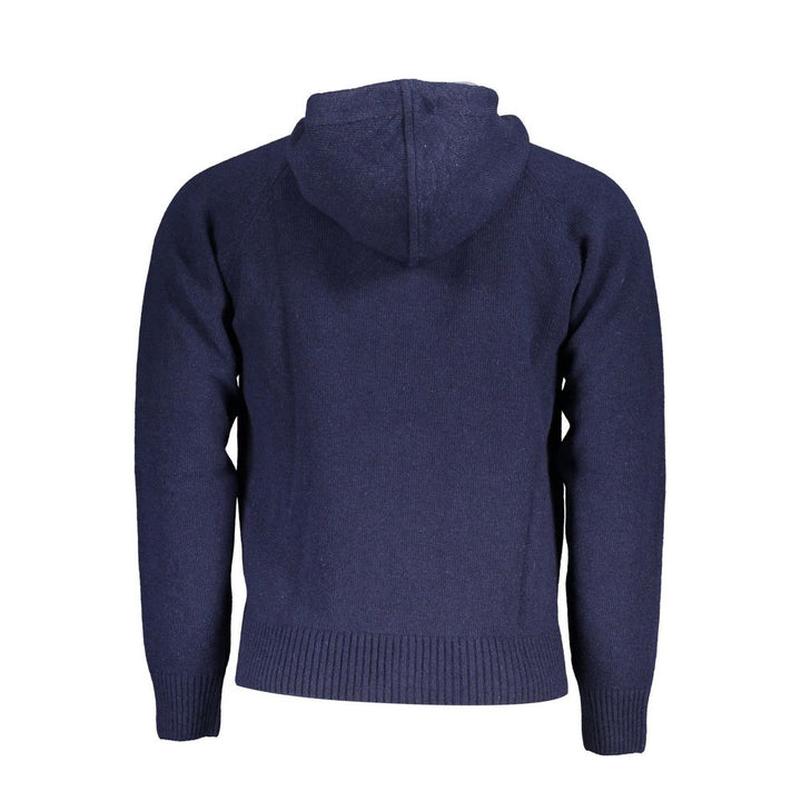 K-WAY Blue Wool Men&