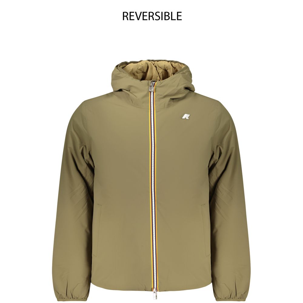 K-WAY Green Nylon Men&