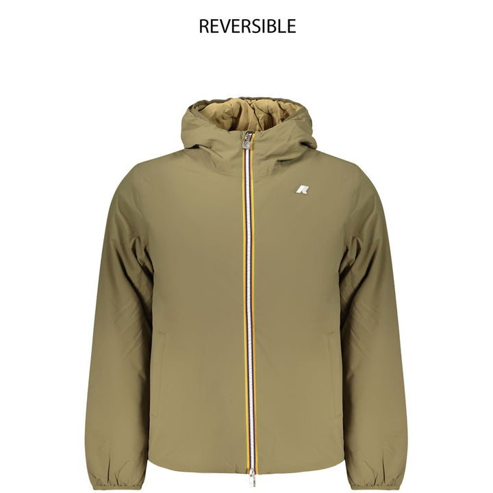 K-WAY Green Nylon Men&