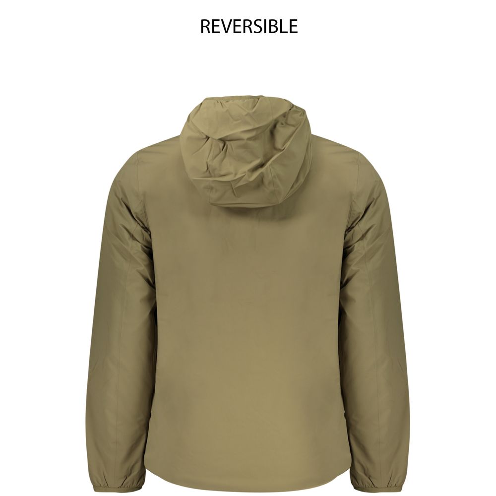 K-WAY Green Nylon Men&