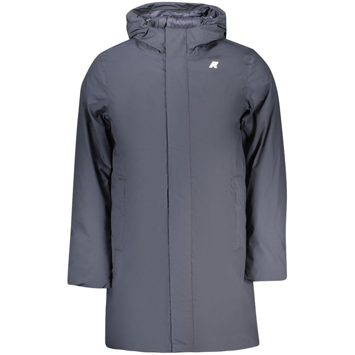 K-WAY Blue Polyester Men&