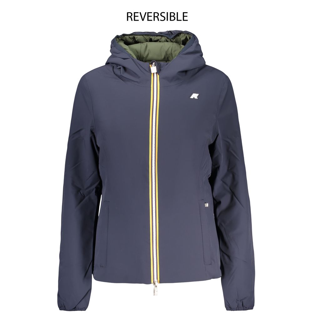 K-WAY Blue Nylon Women&