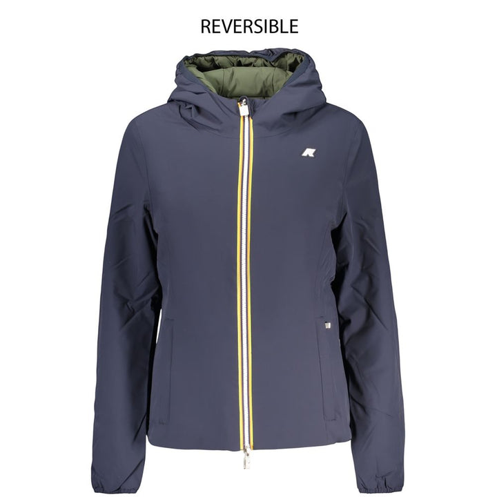 K-WAY Blue Nylon Women&
