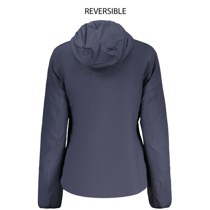 K-WAY Blue Nylon Women&