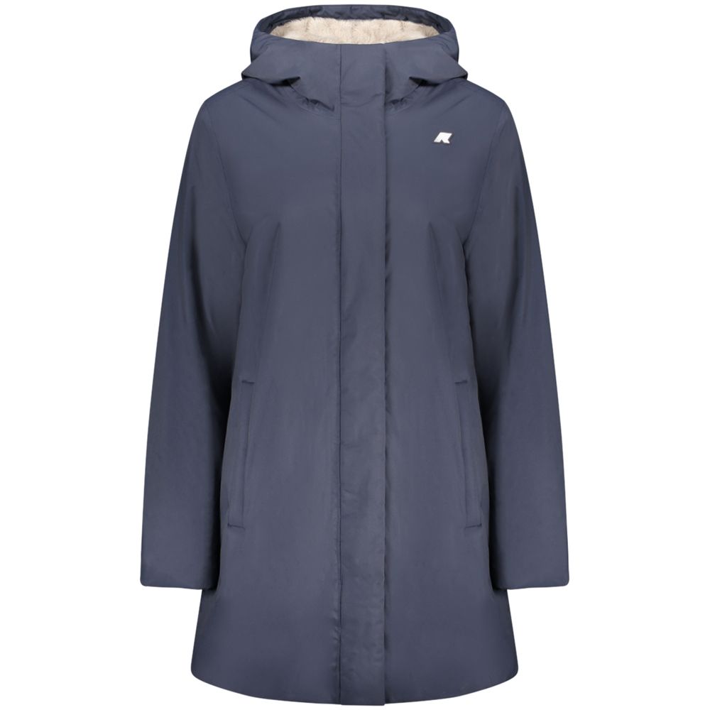 K-WAY Blue Nylon Women&