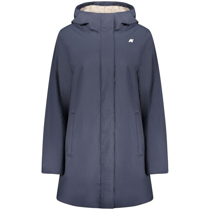K-WAY Blue Nylon Women&