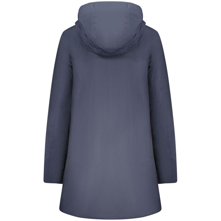 K-WAY Blue Nylon Women&