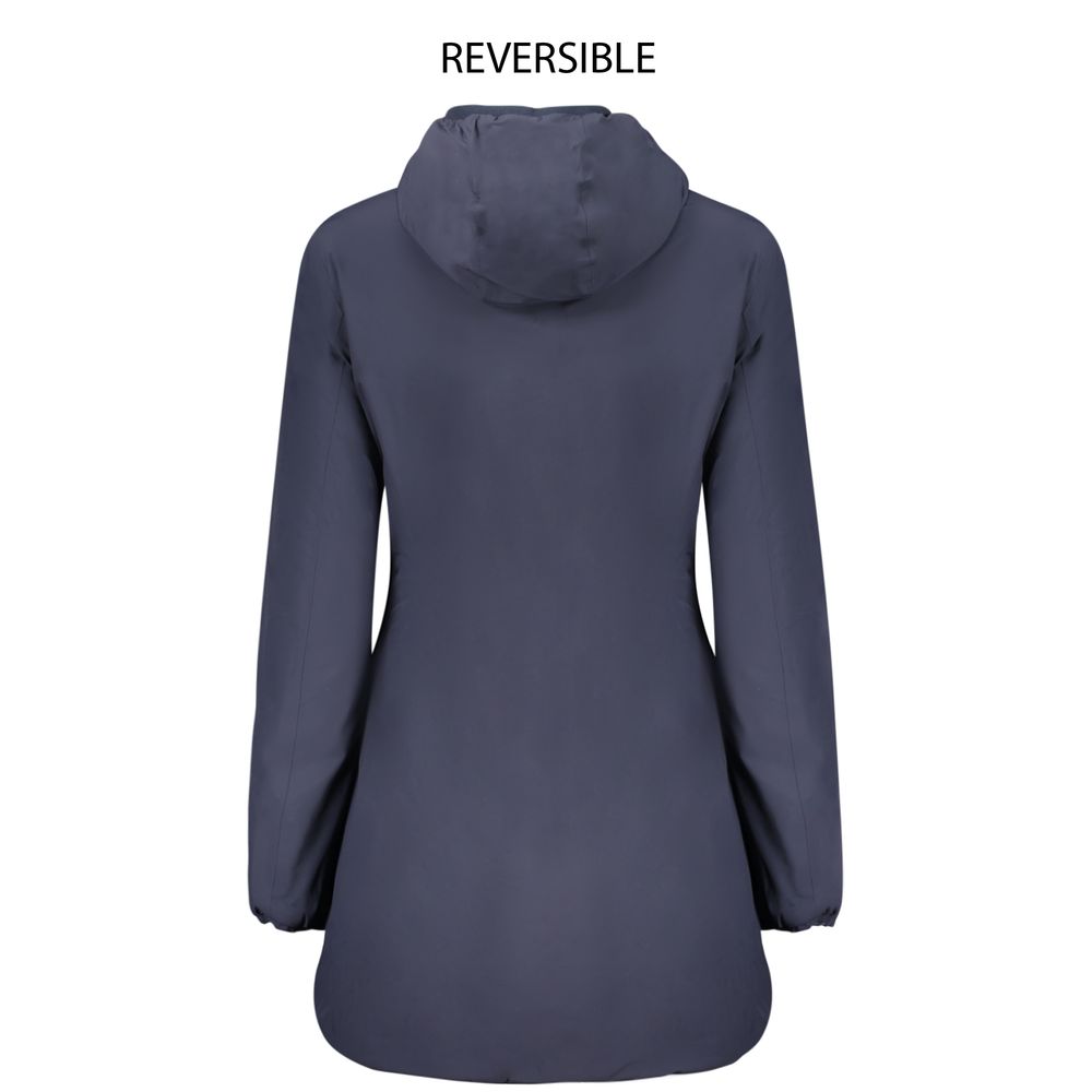 K-WAY Blue Nylon Women&