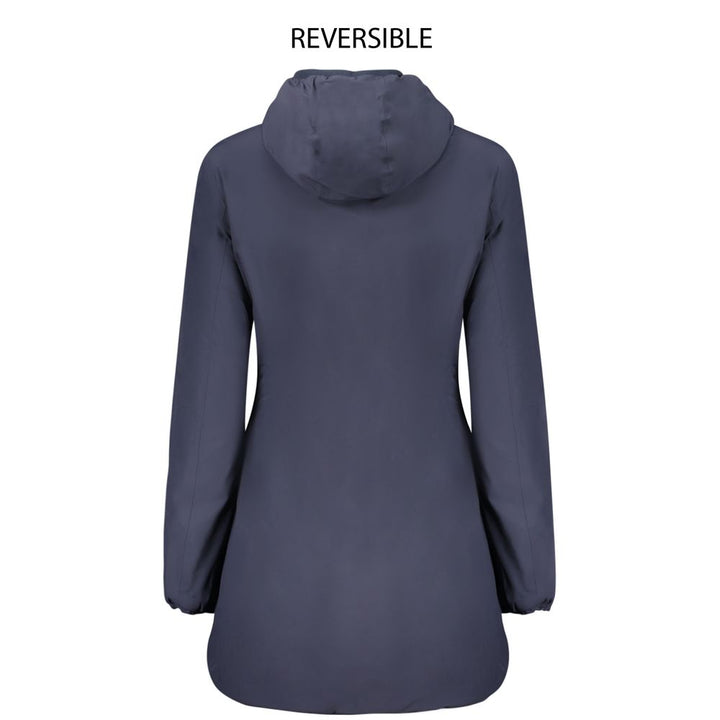 K-WAY Blue Nylon Women&