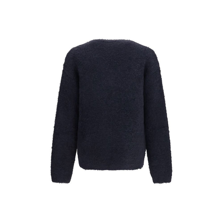 Dolce &amp; Gabbana Blue Marabou Sweatshirt