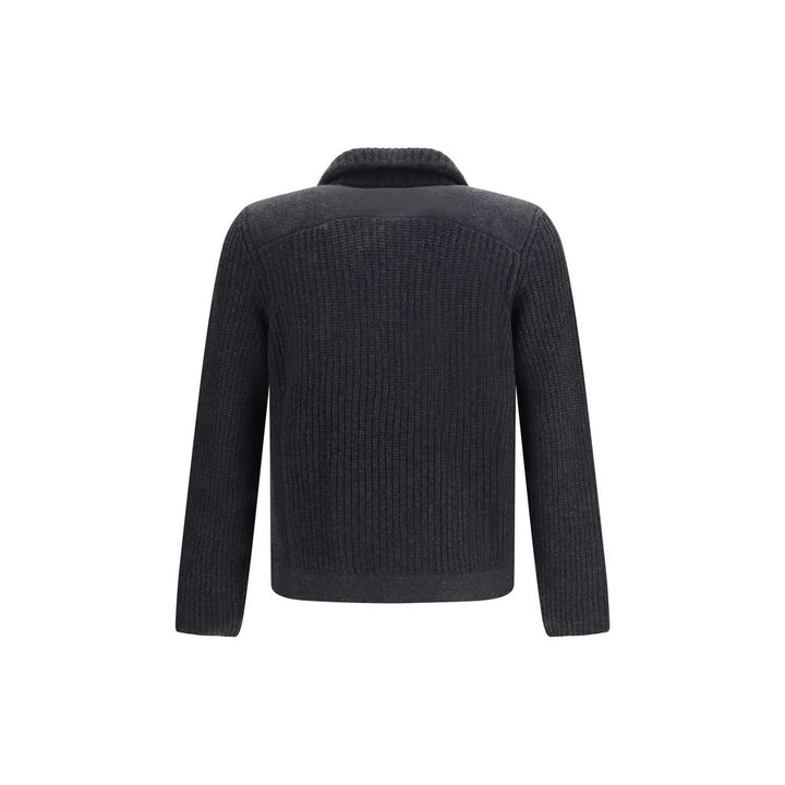 Brunello Cucinelli Gray Cashmere Cardigan