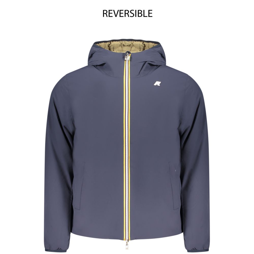 K-WAY Blue Nylon Men&
