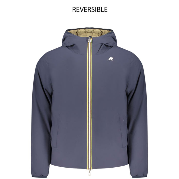 K-WAY Blue Nylon Men&